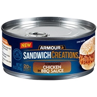 Armour Armour, Sandwich Creations, Shredded Chicken In Bbq Sauce Food Product Image