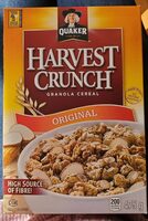 Harvest crunch granola cereal Food Product Image