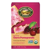 Nature's Path Organic Toaster Pastries Frosted Cherry Pomegranate - 6 CT Food Product Image