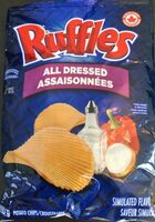 All Dressed Potato Chips Food Product Image