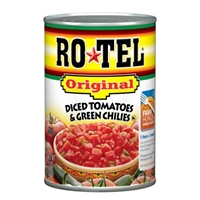 Rotel Original Diced Tomatoes & Green Chilies Food Product Image