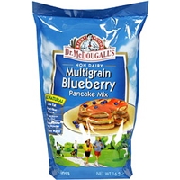 Dr. Mcdougall's Right Foods Pancake Mix Multigrain Blueberry, Non Dairy Food Product Image