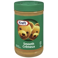 Kraft Peanut Butter (Smooth Peanut Butter, 1 KG) Food Product Image