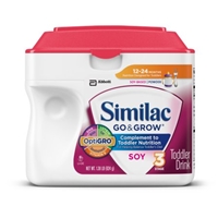 Similac Go & Grow Soy, Stage 3, Powder, 1.38 lb Food Product Image