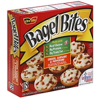 Bagel Bites Mini Bagels Cheese, Sausage & Pepperoni - 18 CT Food Product Image