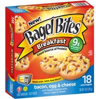 Bagel Bites Breakfast Bacon, Egg & Cheese - 18 CT