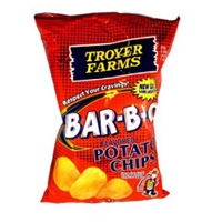 Troyer Farms Bbq Chips 8.5oz Food Product Image