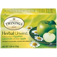 Twinings of London Herbal Tea Bags Camomile, Honey & Vanilla - 20 CT Food Product Image