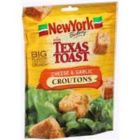 New York Texas Toast Croutons Cheese & Garlic Food Product Image