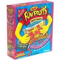 Fun Fruits Fruit Snacks Gamesters, Strawberry Food Product Image