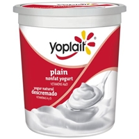 Yoplait Yogurt Nonfat, Plain Food Product Image