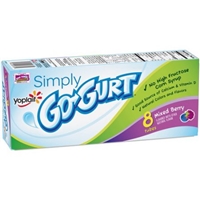 Yoplait Simply... GoGurt Mixed Berry Flavored Portable Lowfat Yogurt Tubes- 8 CT Product Image