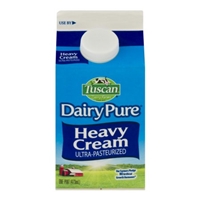 Dairy Pure Heavy Cream Ultra-Pasteurized Food Product Image