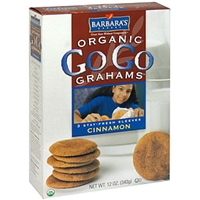 Barbara's Bakery Organic Graham Crackers Cinnamon Food Product Image
