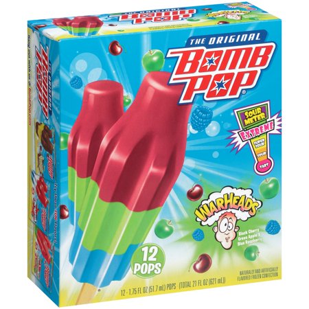 The Original Bomb Pop - 12 CT Allergy and Ingredient Information