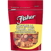 Fisher Trail Mix Trail Mix Oatmeal Food Product Image