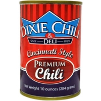 Dixie Chili & Deli Cincinnati Style Premium Chili, 10 oz Food Product Image