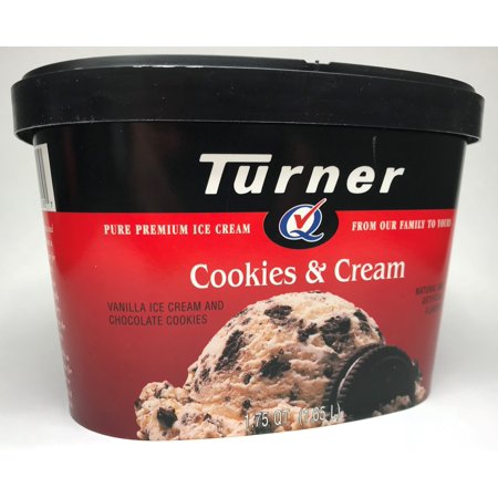 Turner Pure Premium Ice Cream Cookies Cream Ice Cream Allergy