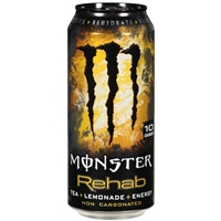 Monster Rehab Tea+Lemonade+Energy Supplement Food Product Image