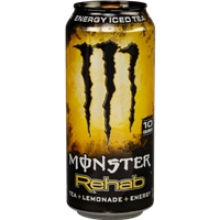 Monster Rehab Tea Plus Lemonade Plus Energy - 4 Ct Product Image