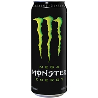 Monster Mega Energy Drink Food Product Image
