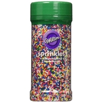 Wilton Rainbow Nonpareils Sprinkles Food Product Image