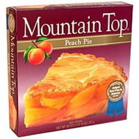 Mountain Top Peach Pie Food Product Image