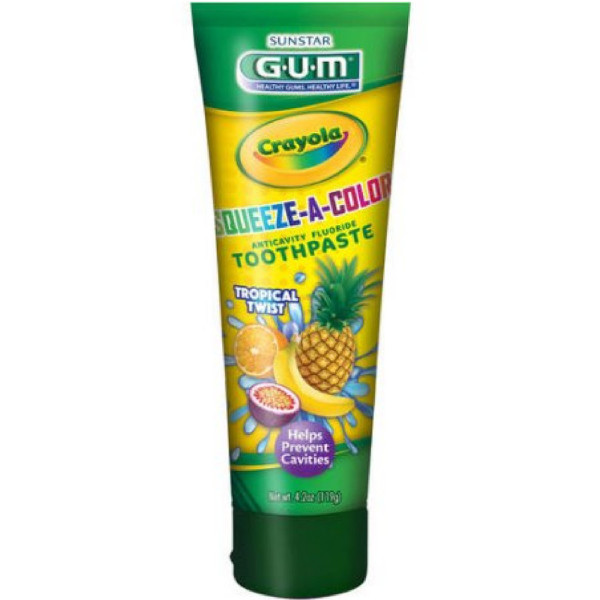 GUM Crayola Toothpaste, Tropical Twist Food Product Image