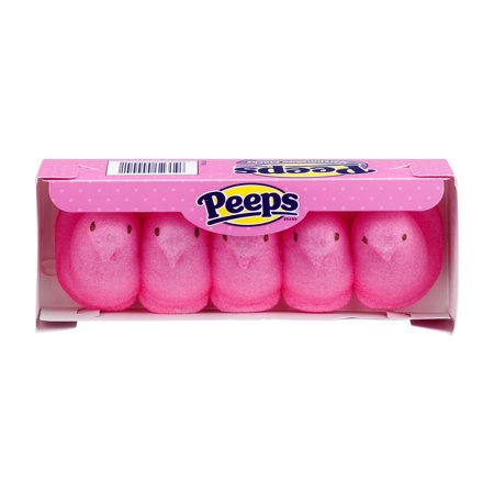 Peeps Pink Marshmallow Chicks Food Product Image