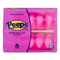 Peeps Marshmallow Chicks Pink - 10 CT Food Product Image