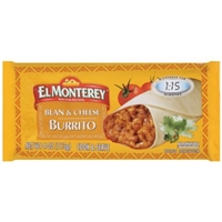 El Monterey Burrito Bean & Cheese Food Product Image