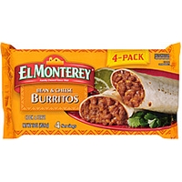 El Monterey Burritos Bean & Cheese Food Product Image