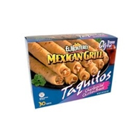 El Monterey Mexican Grill Chicken Taquitos, Cook & Serve 30 Taquitos