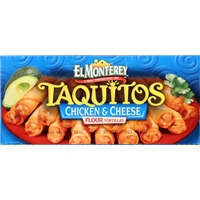 El Monterey Chicken & Cheese Flour Taquitos Food Product Image