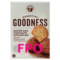 Essential Goodness Malted Milk Chocolate Cupcake + Frosting Mix - 12oz - King Arthur Flour Food Product Image