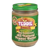 Natural Smooth Peanut Butter - Teddie Natural Peanut Butter