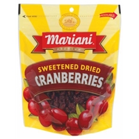 Mariani Cranberries Sweetened Dried Product Image