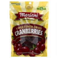 Mariani Sweetened Dried Cranberries Allergy and Ingredient Information