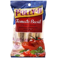 Polly-O String Cheese Tomato Basil Food Product Image