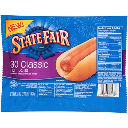 State Fair Hot Dogs Classic Food Product Image