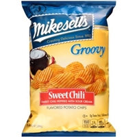 Mike-sell's Sweet Chili Groovy Potato Chips Food Product Image