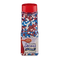 Betty Crocker Decorating Decors Red, White & Blue Product Image