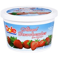 Dole Sliced Strawberries In Sugar Product Image