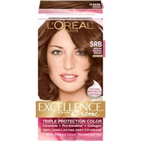 L'Oreal Paris Excellence Creme Triple Protection Color 5RB Medium Reddish Brown/Warmer Product Image