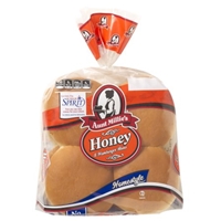 Aunt Millie's Homestyle Hamburger Buns Honey - 8 CT Food Product Image
