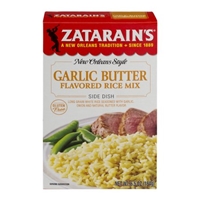 Zatarain's New Orleans Style Garlic Butter Flavored Rice Mix Product Image