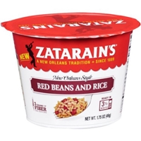 Zatarains New Orleans Style Red Beans And Rice Cup Food Product Image