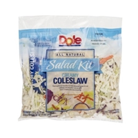 Dole Salad Kit Creamy Coleslaw Food Product Image