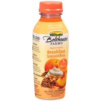 Bolthouse Farms Peach Parfait Fruit + Yogurt + Whole Grain Breakfast Smoothie 11 fl. oz. Bottle Food Product Image
