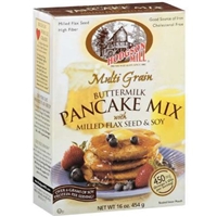 Hodgson Mill Multigrain Buttermilk Pancake Mix Food Product Image